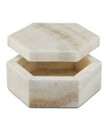 CURREY & COMPANY ARCO ONYX HEXAGON BOX - Decorative Accents