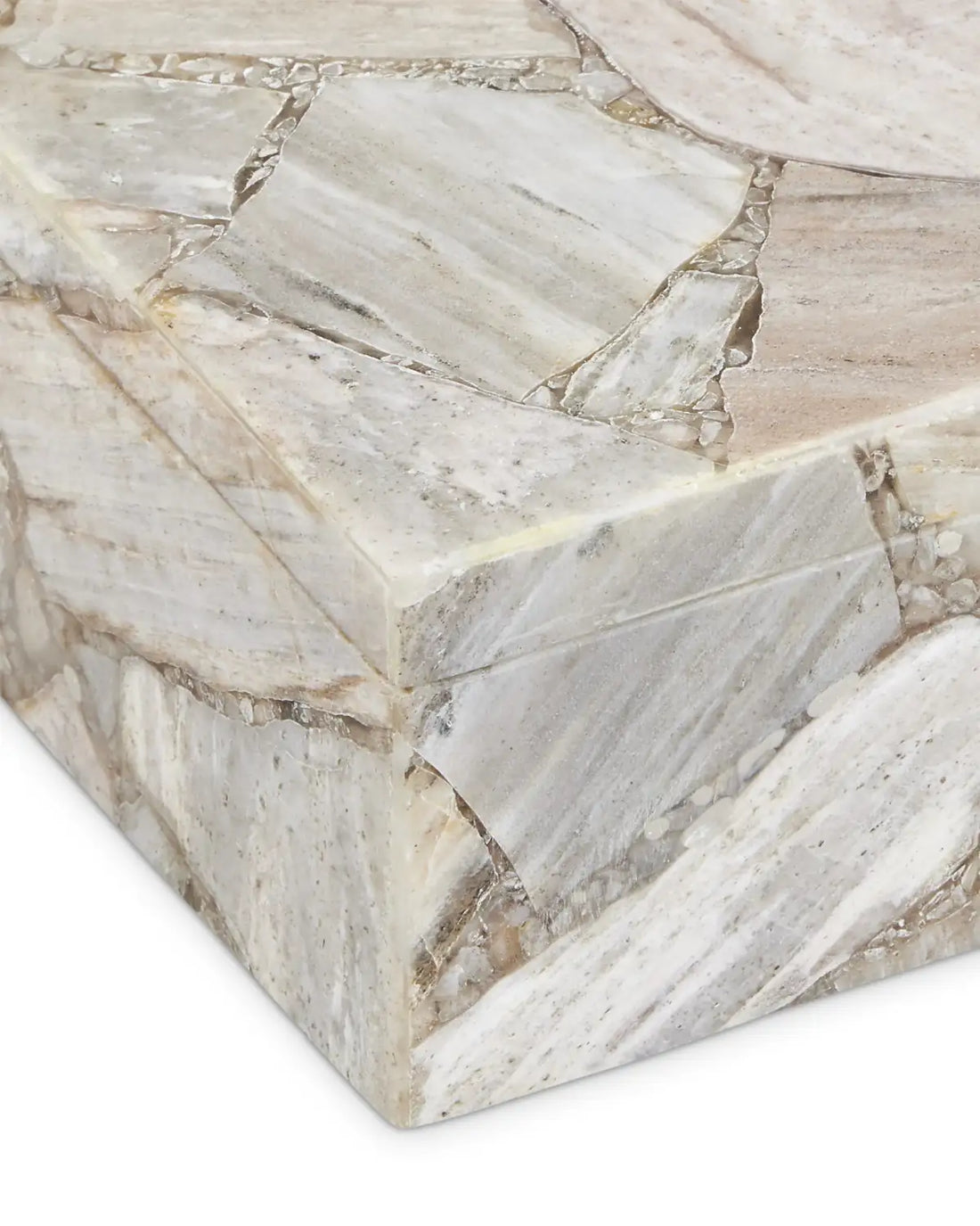 CURREY & COMPANY JOSSA AVENTURINE BOX - Decorative Accents