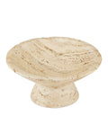 CURREY & COMPANY LUBO TRAVERTINE BOWL - Decorative Accents