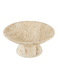 CURREY & COMPANY LUBO TRAVERTINE BOWL - Decorative Accents