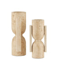 CURREY & COMPANY VASE FACE TO FACE SET OF 2 - Decorative Accents