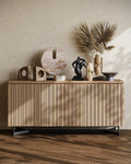 CURREY & COMPANY RUSSO TRAVERTINE OBJECT SET OF 2 - Decorative Accents