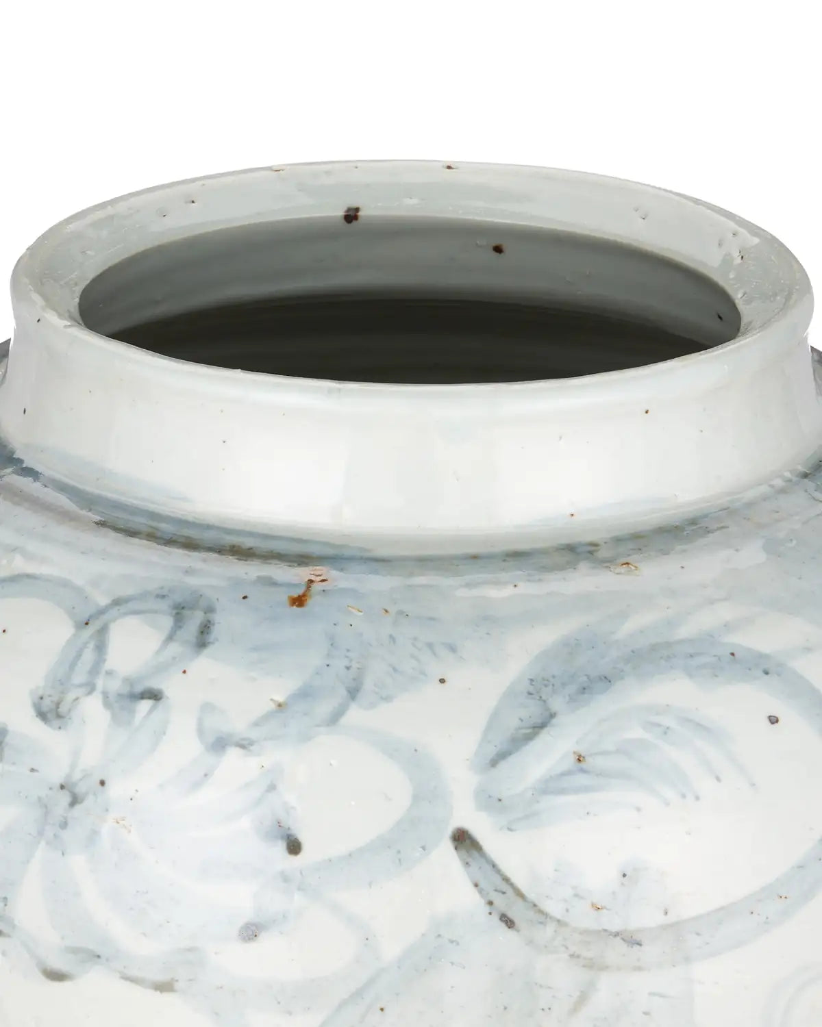 CURREY & COMPANY MING-STYLE COUNTRYSIDE PRESERVE POT - Decorative Accents
