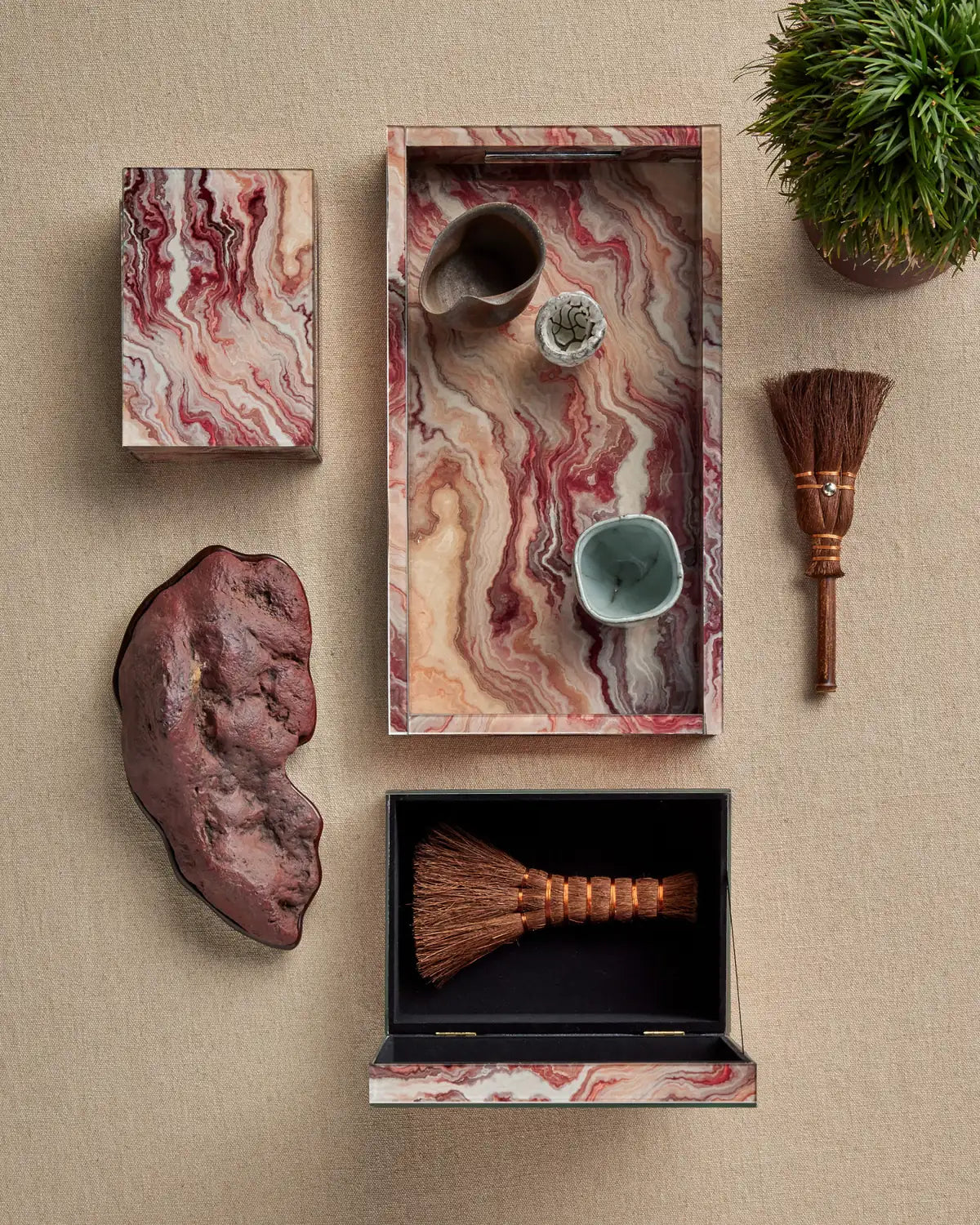 CURREY & COMPANY INTERSTELLAR BOX SET OF 2 - Decorative Accents