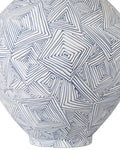 CURREY & COMPANY BLUE ZAG VASE - Decorative Accents