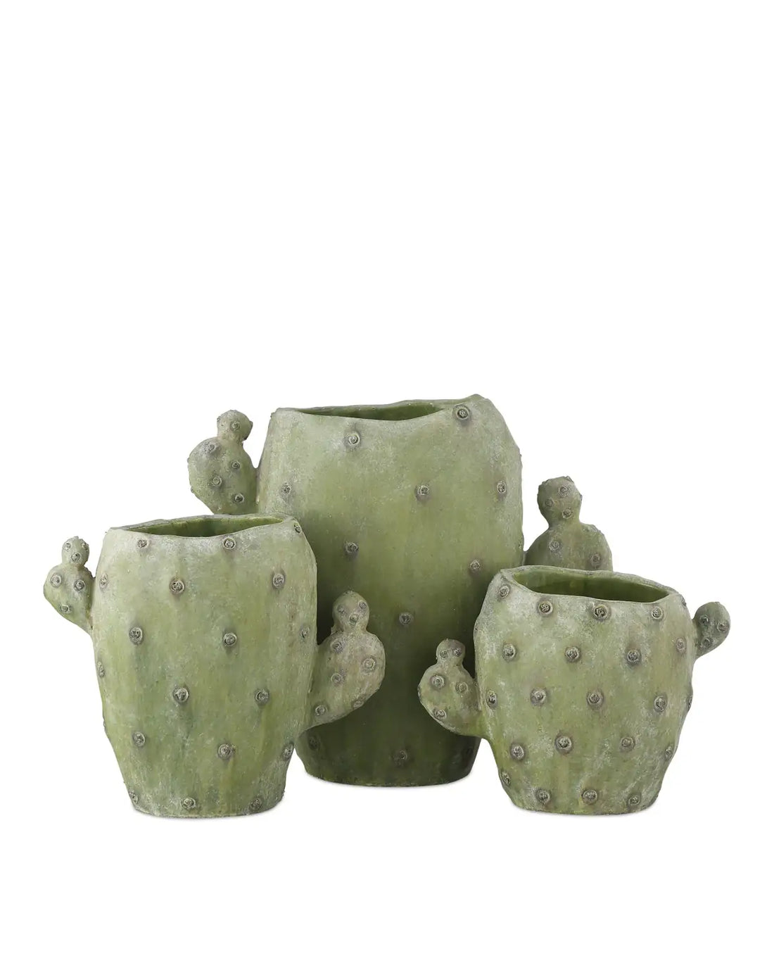CURREY & COMPANY CACTUS VASE SET OF 3 - Decorative Accents