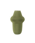 CURREY & COMPANY GREEN PLISSE VASE - Decorative Accents