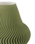 CURREY & COMPANY GREEN PLISSE VASE - Decorative Accents