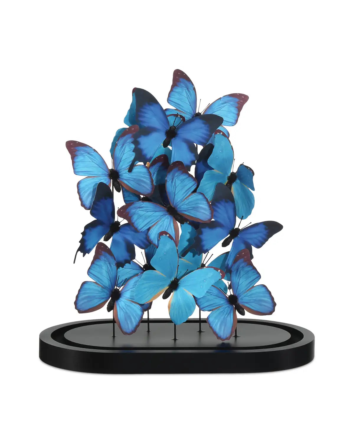 CURREY & COMPANY RUE DE BAC BLUE BUTTERFLIES - Decorative Accents
