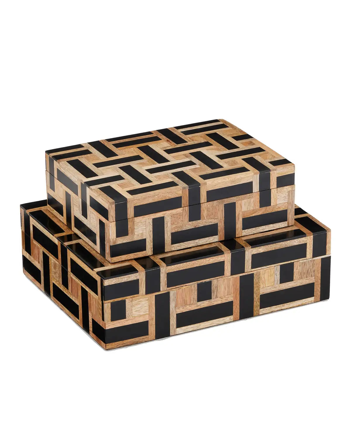 CURREY & COMPANY AARNA BOX SET OF 2 - Decorative Accents
