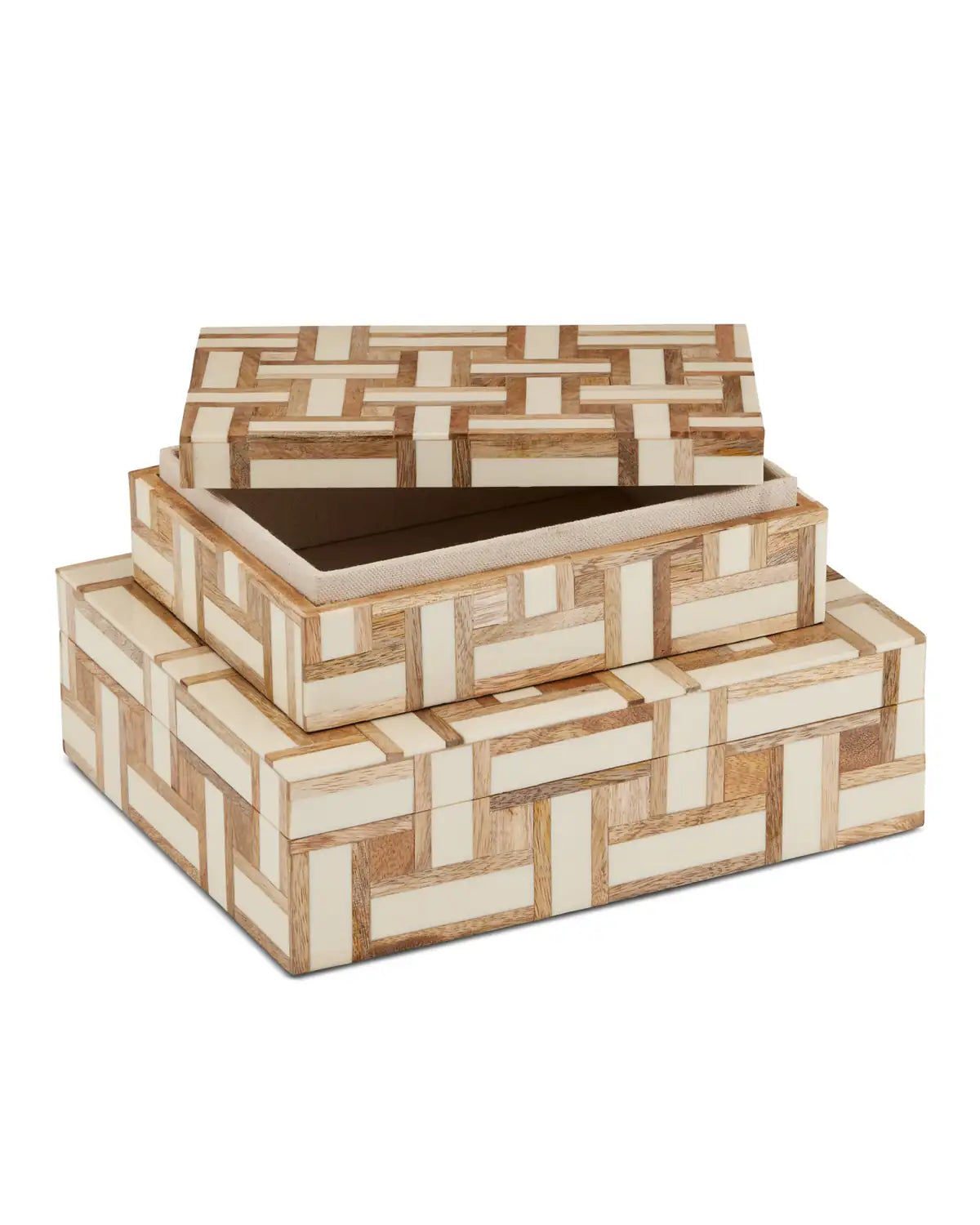 CURREY & COMPANY AARNA BOX SET OF 2 - Decorative Accents