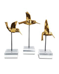 CURREY & COMPANY HUMMINGBIRDS SET OF 3 - Decorative Accents