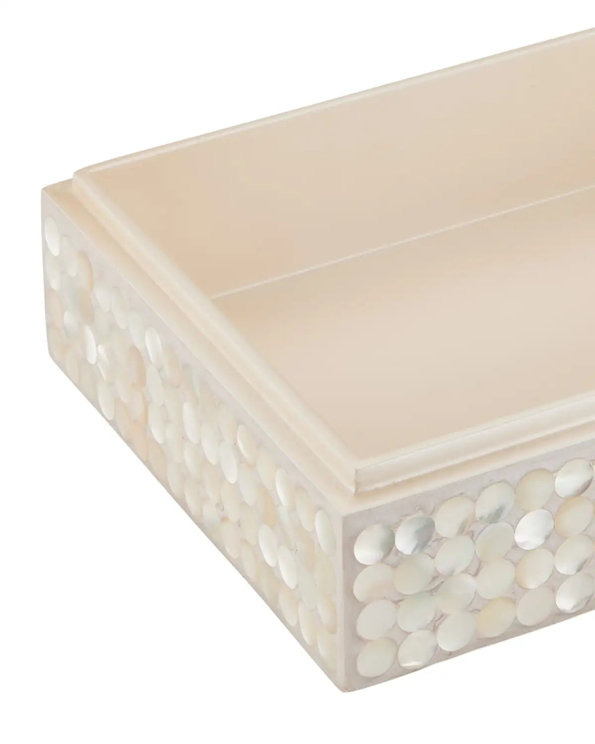 CURREY & COMPANY GERRI DOT MOTHER OF PEARL BOX SET OF 2 - Decorative Accents