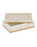 CURREY & COMPANY CASEY MOTHER OF PEARL BOX - Decorative Accents
