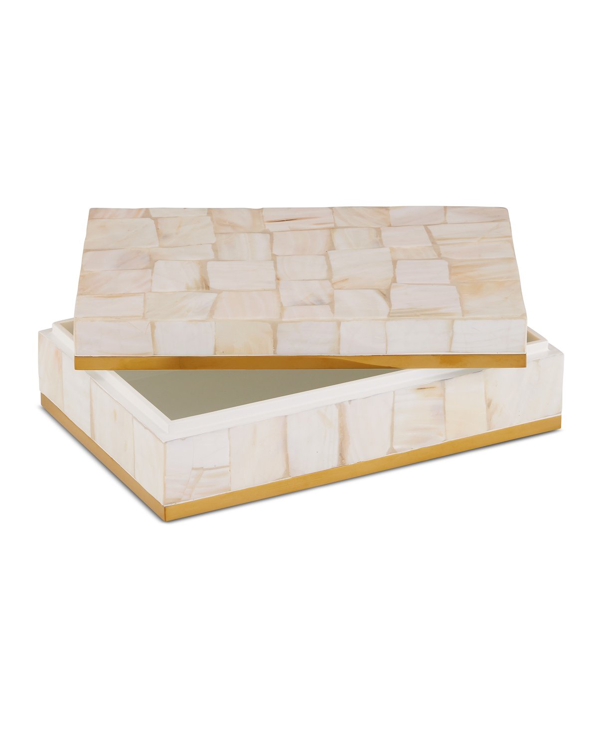 CURREY & COMPANY CASEY MOTHER OF PEARL BOX - Decorative Accents