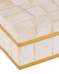 CURREY & COMPANY CASEY MOTHER OF PEARL BOX - Decorative Accents