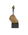 CURREY & COMPANY MAN ON ROCK - Decorative Accents