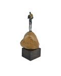 CURREY & COMPANY MAN ON ROCK - Decorative Accents