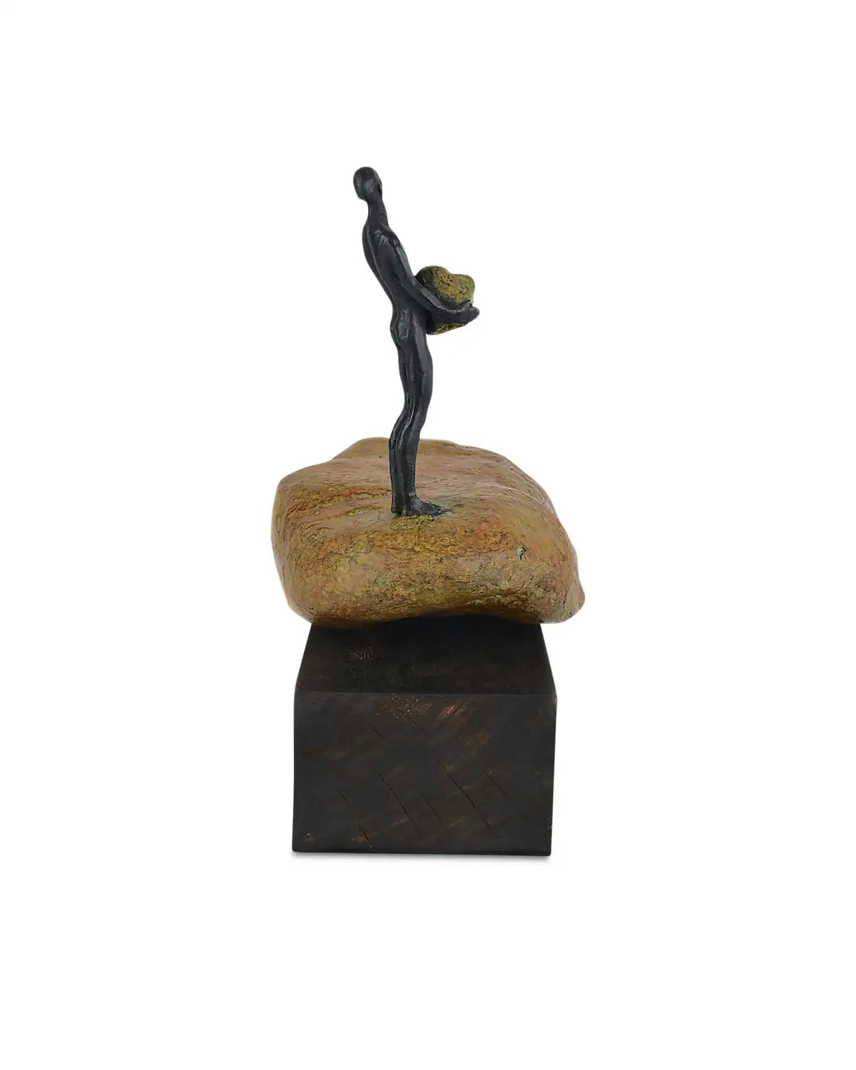 CURREY & COMPANY MAN ON ROCK - Decorative Accents