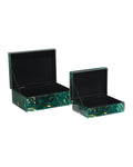 CURREY & COMPANY INTERSTELLAR GREEN BOX SET OF 2 - Decorative Accents