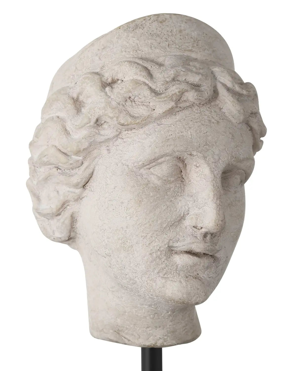 CURREY & COMPANY VENUS HEAD ON STAND SET OF 2 - Decorative Accents