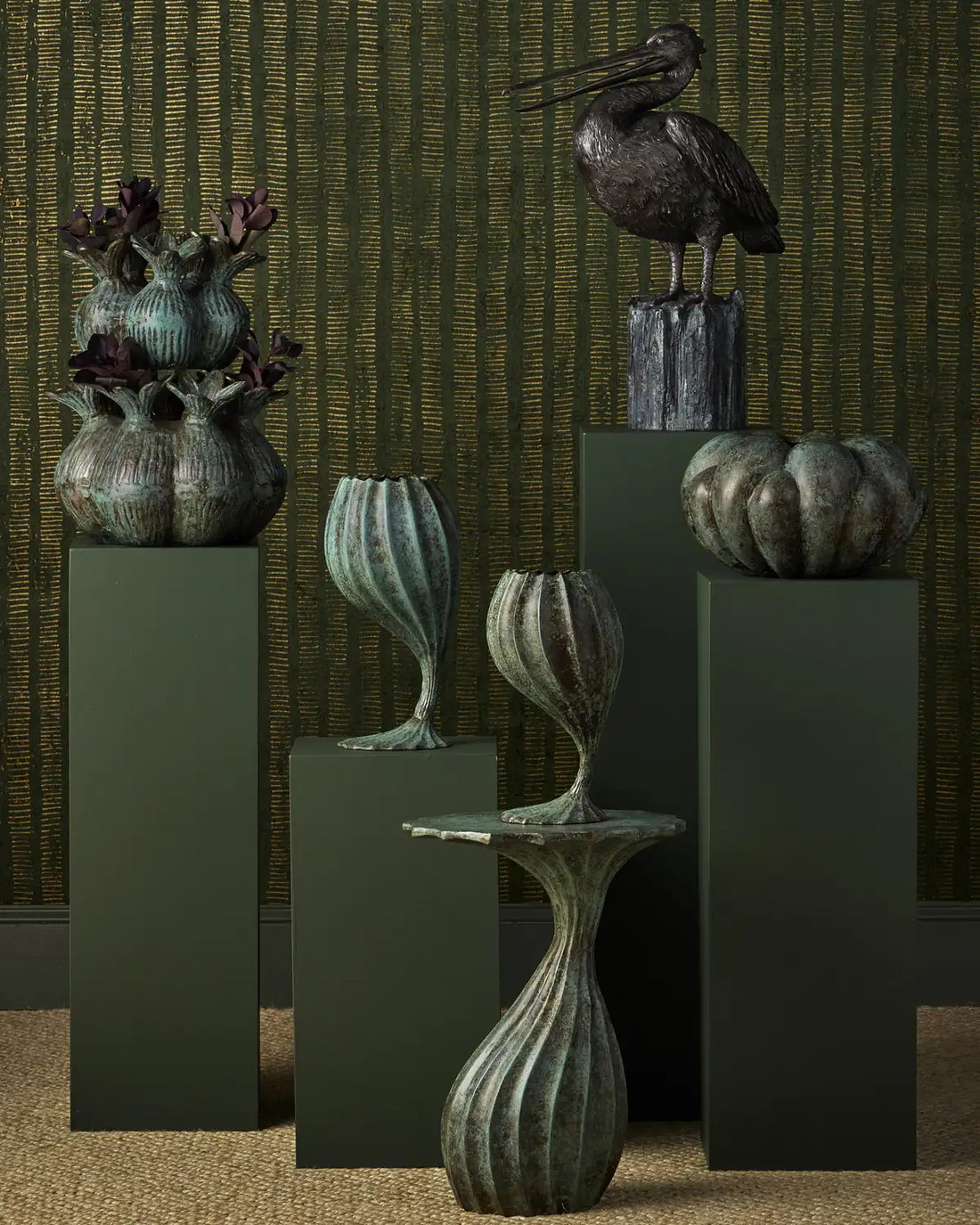 CURREY & COMPANY AMSTERDAM TULIP VASE - Decorative Accents