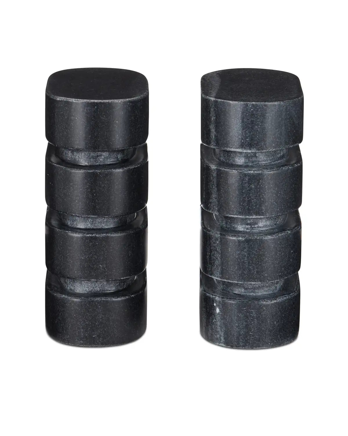 CURREY & COMPANY BHESLANA MARBLE OBJECT SET OF 2 - Decorative Accents