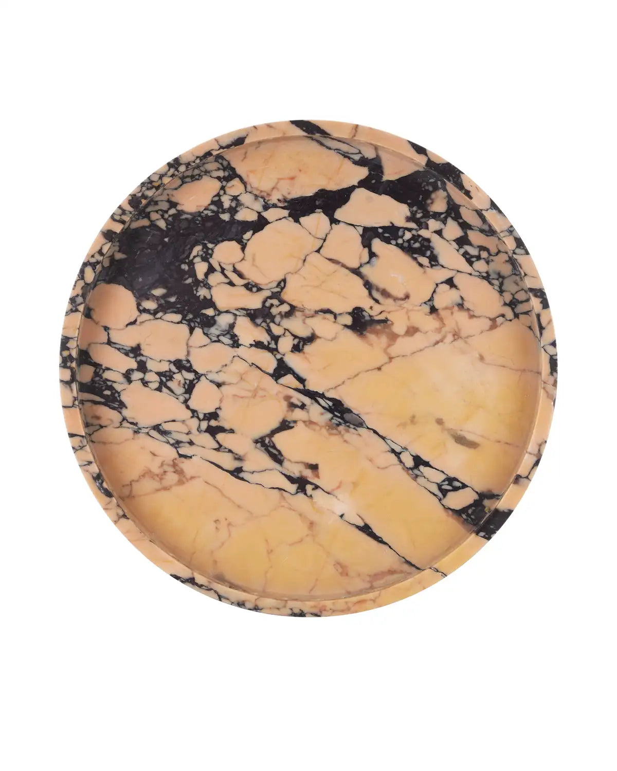 CURREY & COMPANY FREYA PURPLE BRECCIA TRAY - Decorative Accents