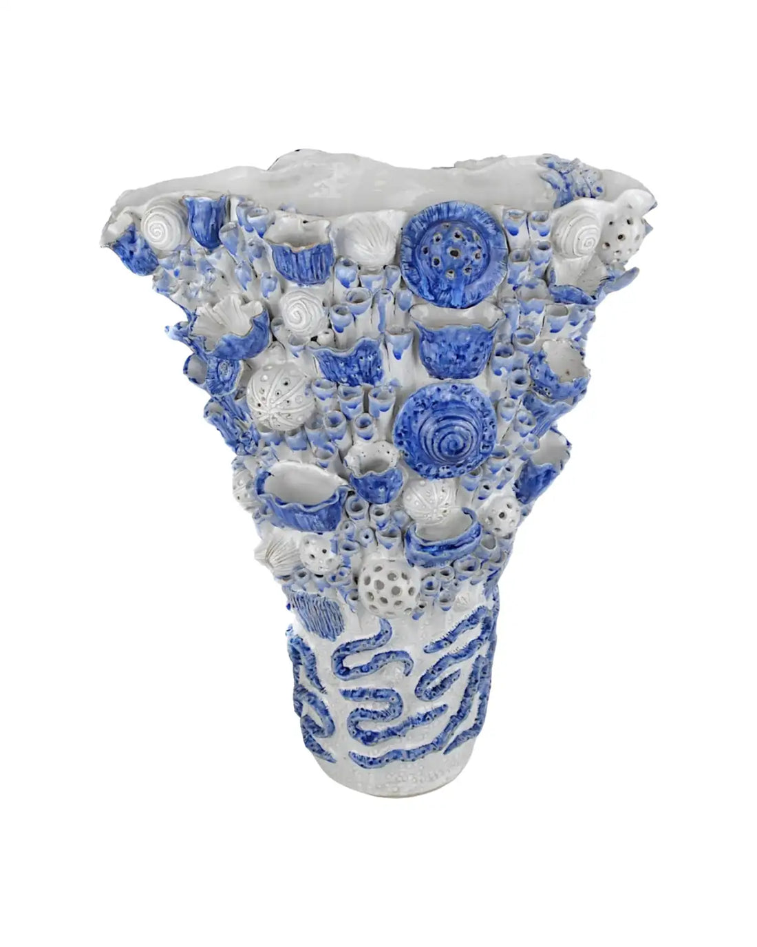 CURREY & COMPANY CORAL REEF VASE - Decorative Accents