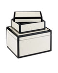 CURREY & COMPANY LACQUER BOX SET OF 2 - Decorative Accents