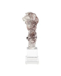 CURREY & COMPANY FAUX ROCK CRYSTAL SCULPTURE - Decorative Accents