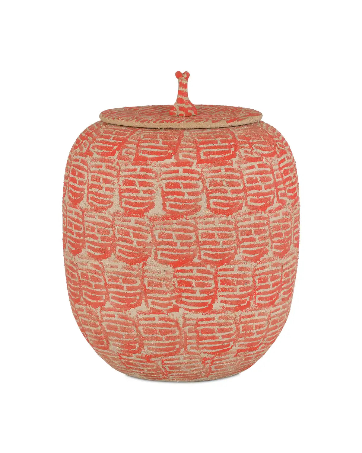 CURREY & COMPANY HAPPINESS RED PRESERVE JAR - Decorative Accents