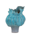 CURREY & COMPANY FLYING SILK BLUE VASE - Decorative Accents