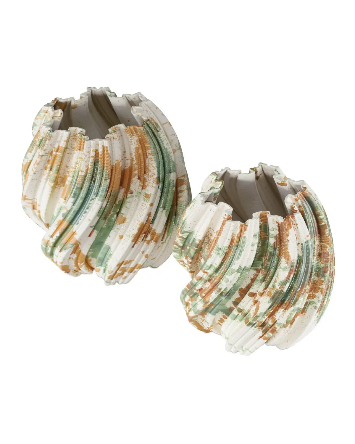 CURREY & COMPANY CAMOUFLAGE VASE - Decorative Accents