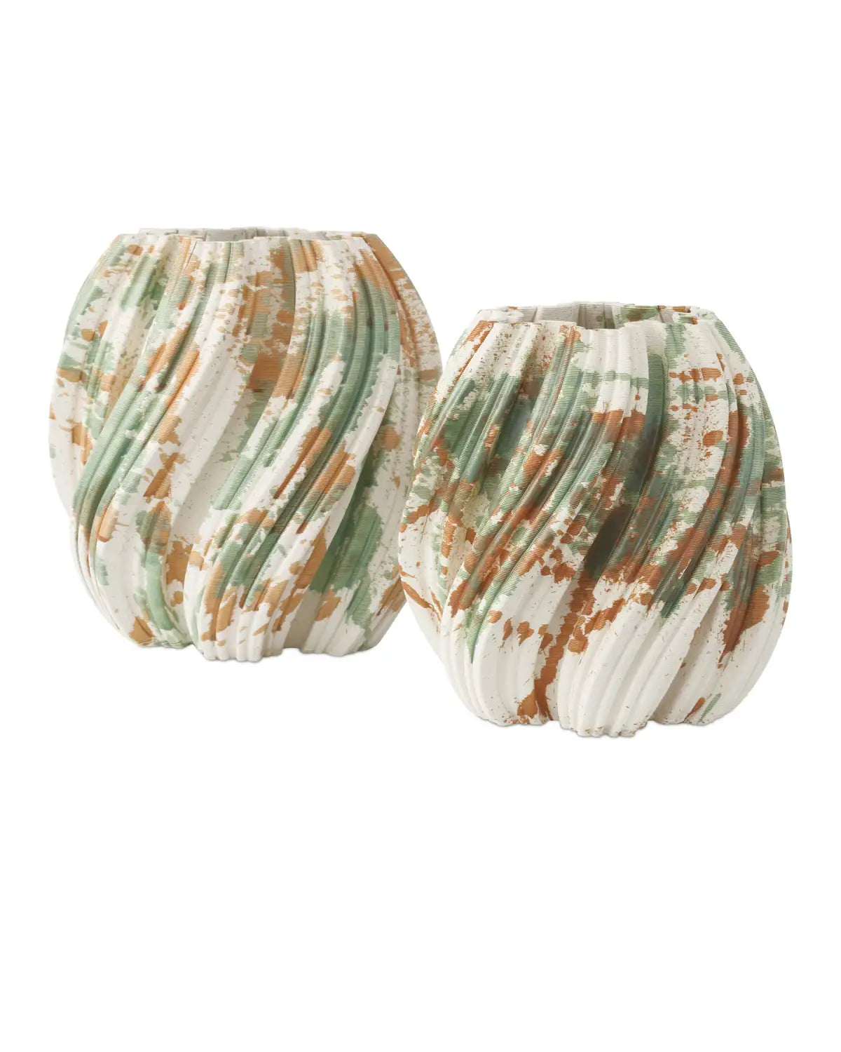 CURREY & COMPANY CAMOUFLAGE VASE - Decorative Accents