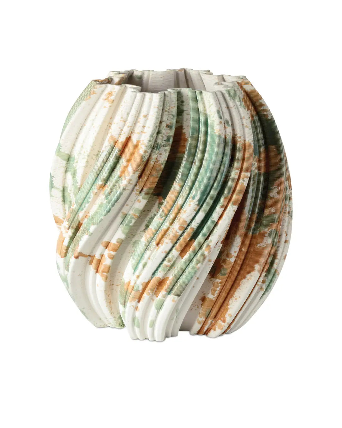 CURREY & COMPANY CAMOUFLAGE VASE - Decorative Accents