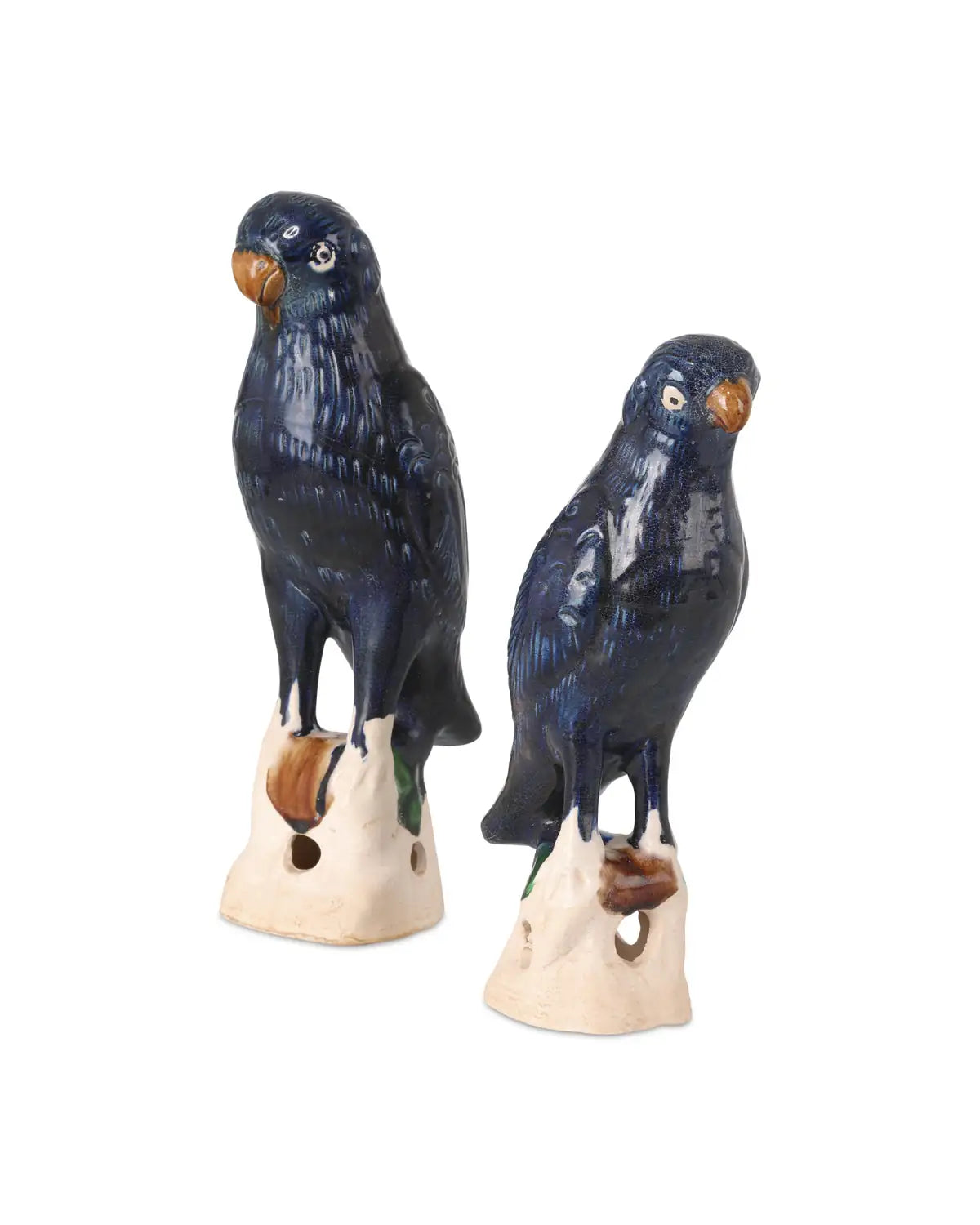 CURREY & COMPANY TANG DYNASTY PARROTS SET OF 2 - Decorative Accents