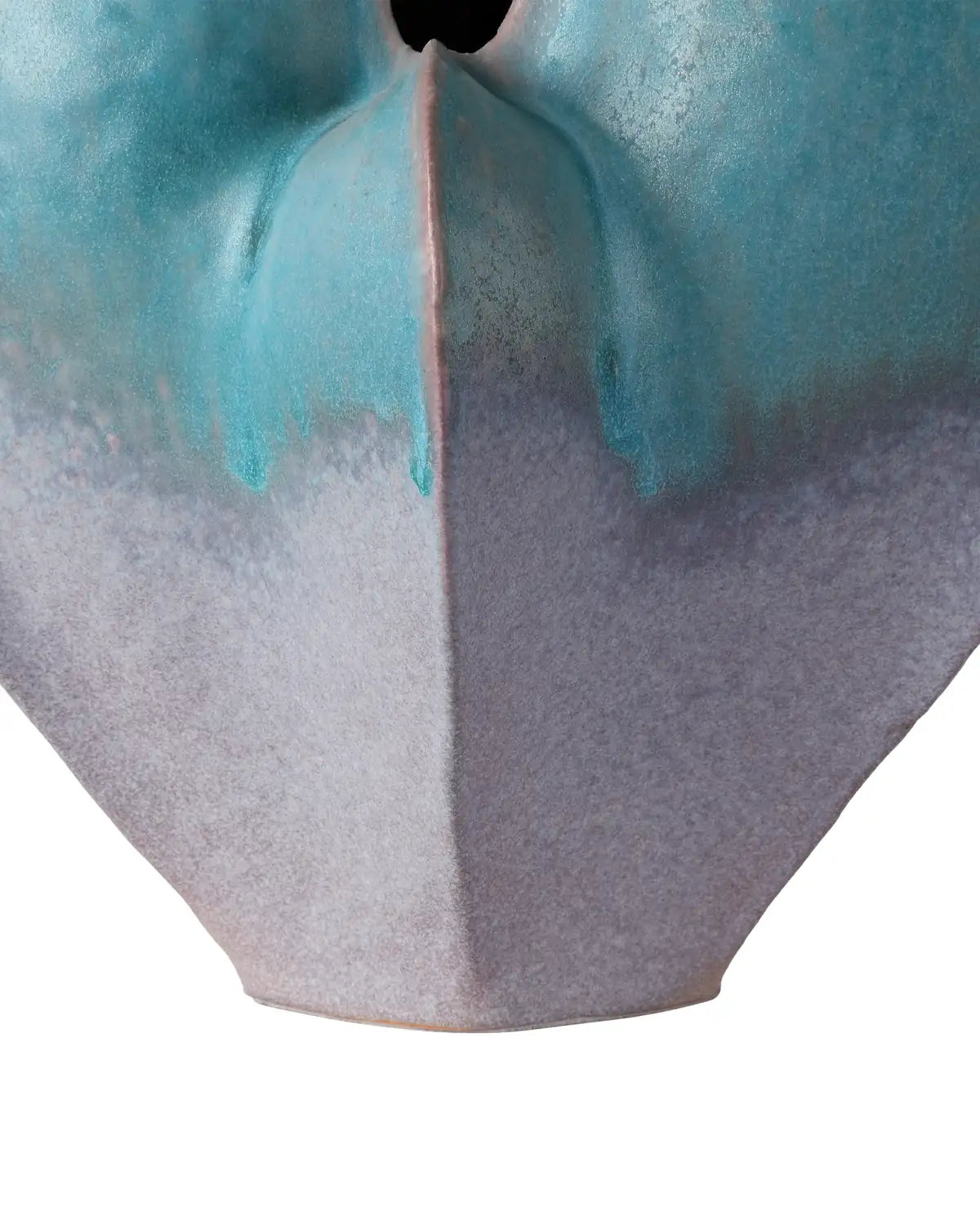 CURREY & COMPANY FREE-FORM BLUE VASE - Decorative Accents