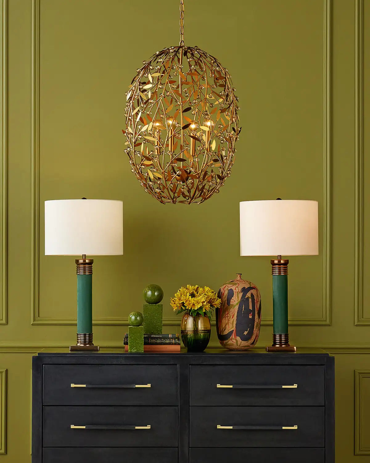 CURREY & COMPANY ZEAL MULTI-COLORED VASE - Decorative Accents
