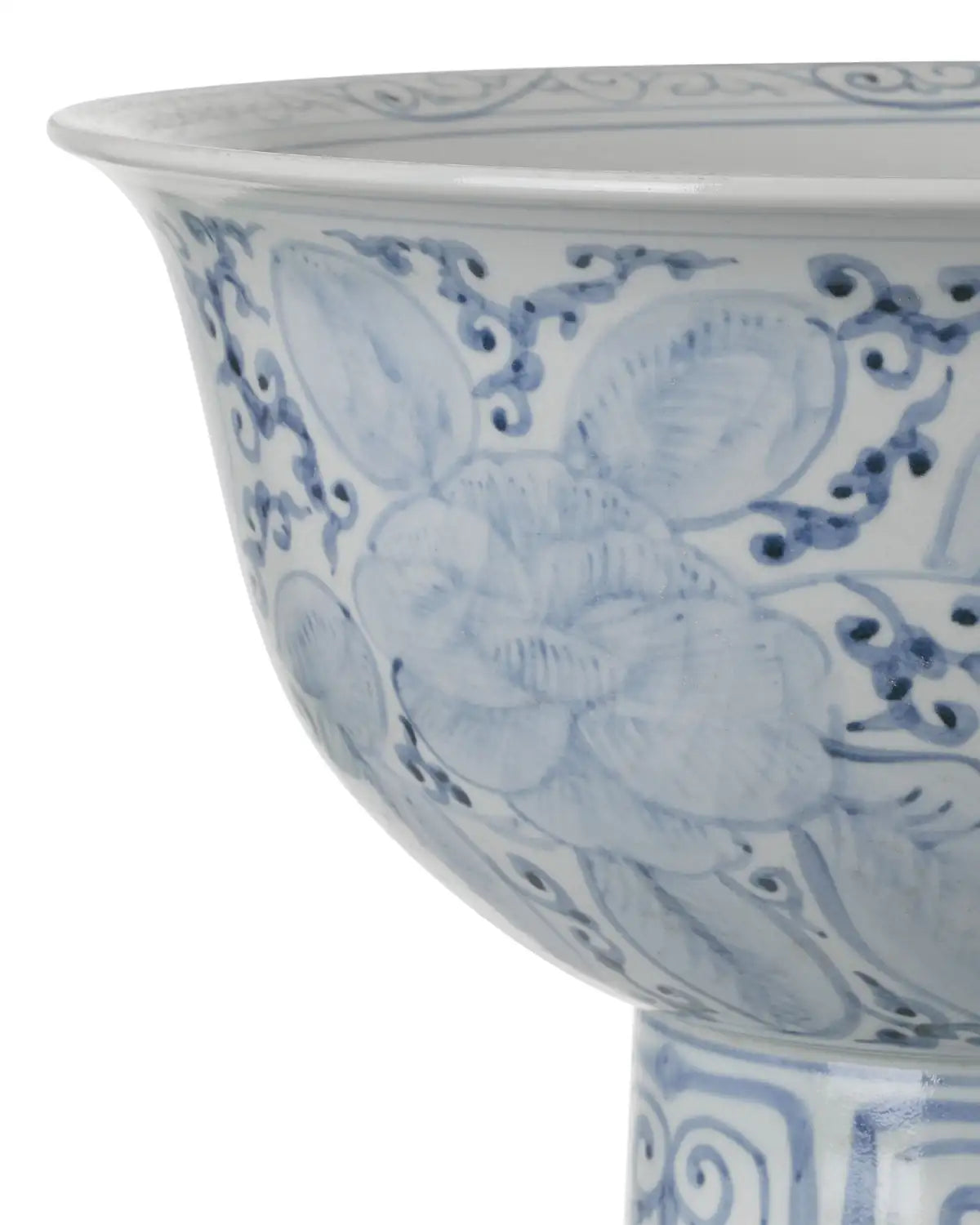 CURREY & COMPANY MING OFFERING PEDESTAL BOWL - Decorative Accents