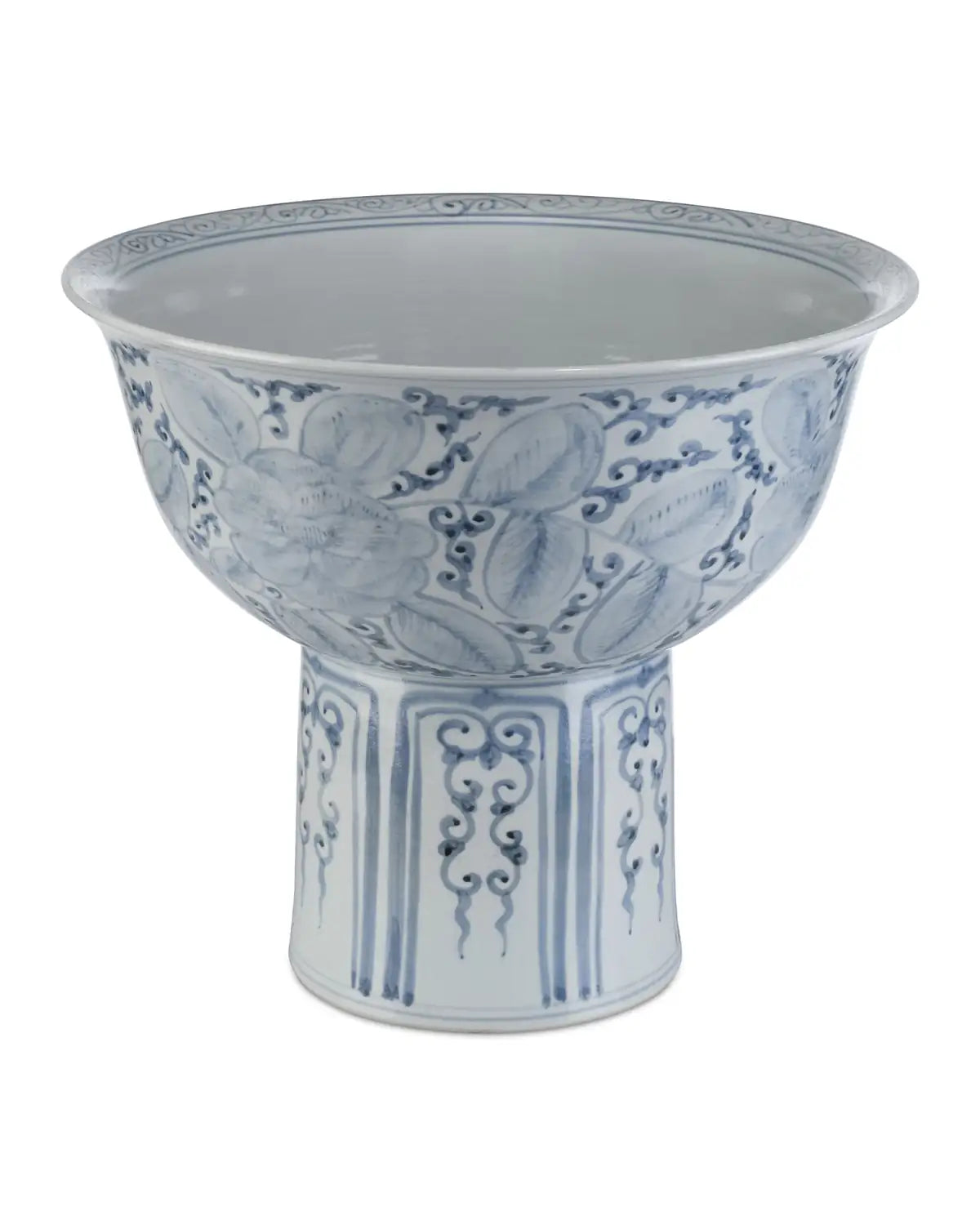 CURREY & COMPANY MING OFFERING PEDESTAL BOWL - Decorative Accents