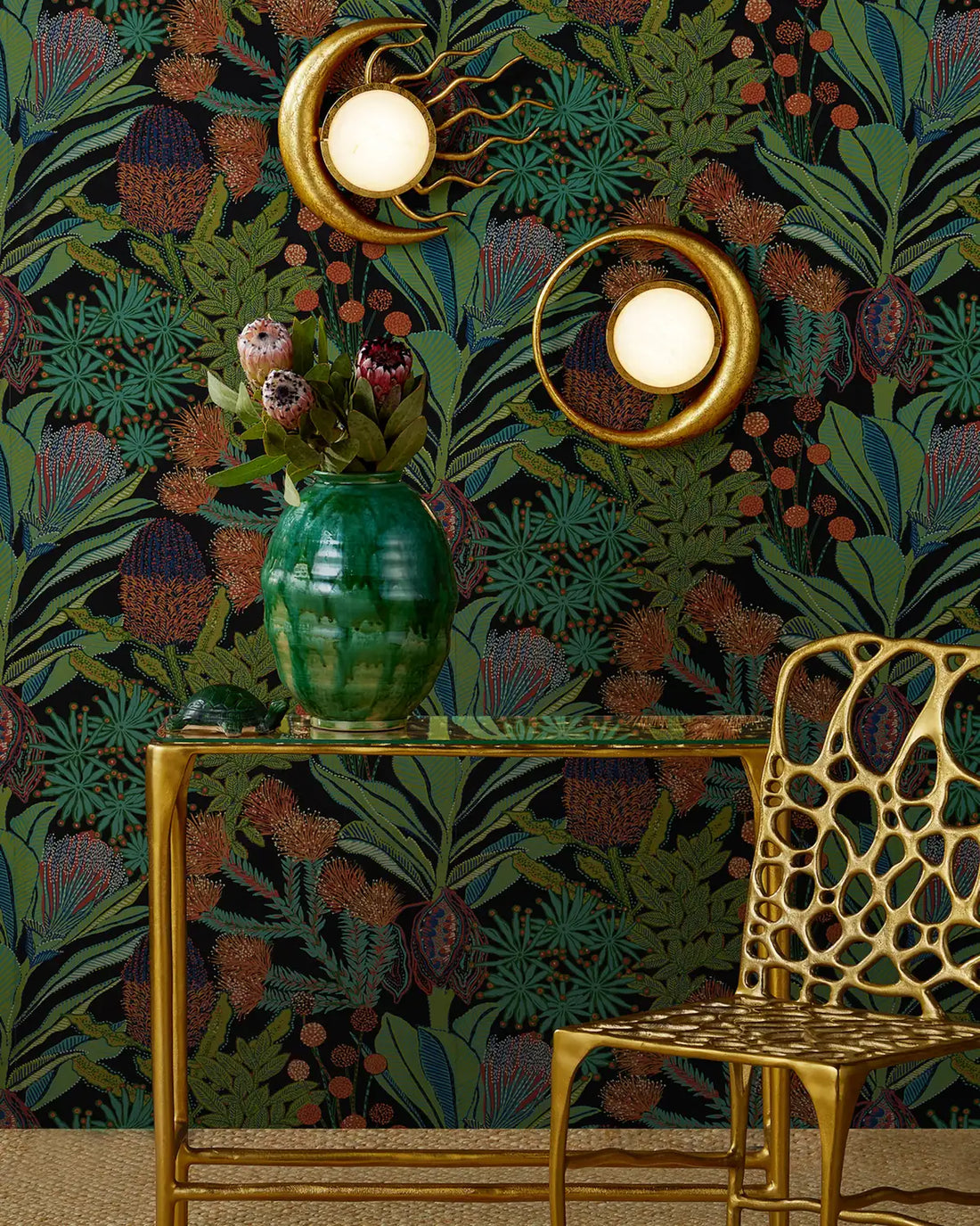 CURREY & COMPANY MARRAKESH GREEN VASE - Decorative Accents