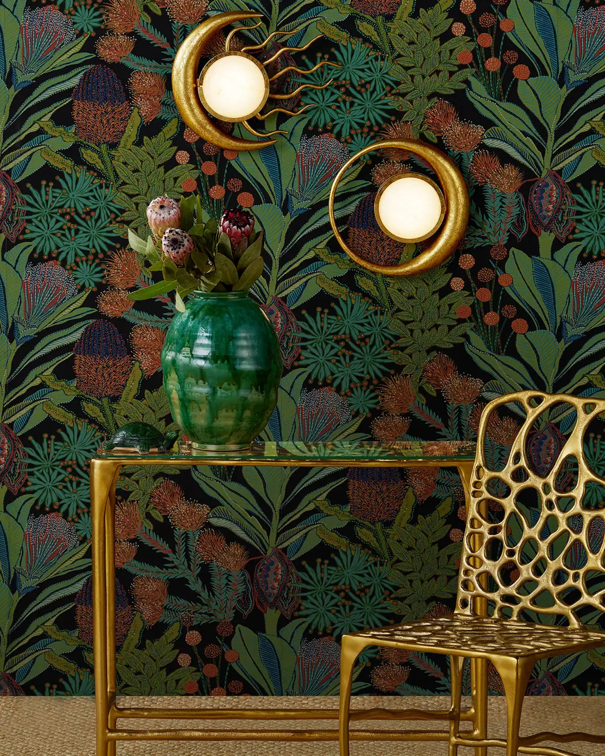 CURREY & COMPANY MARRAKESH GREEN VASE - Decorative Accents