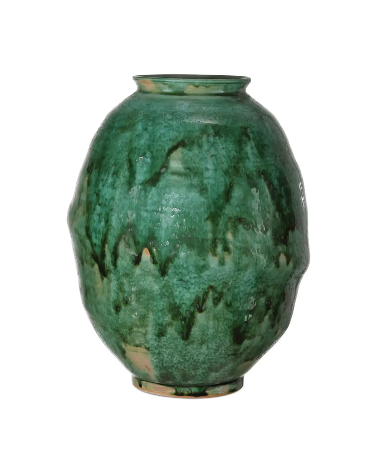 CURREY & COMPANY MARRAKESH GREEN VASE - Decorative Accents