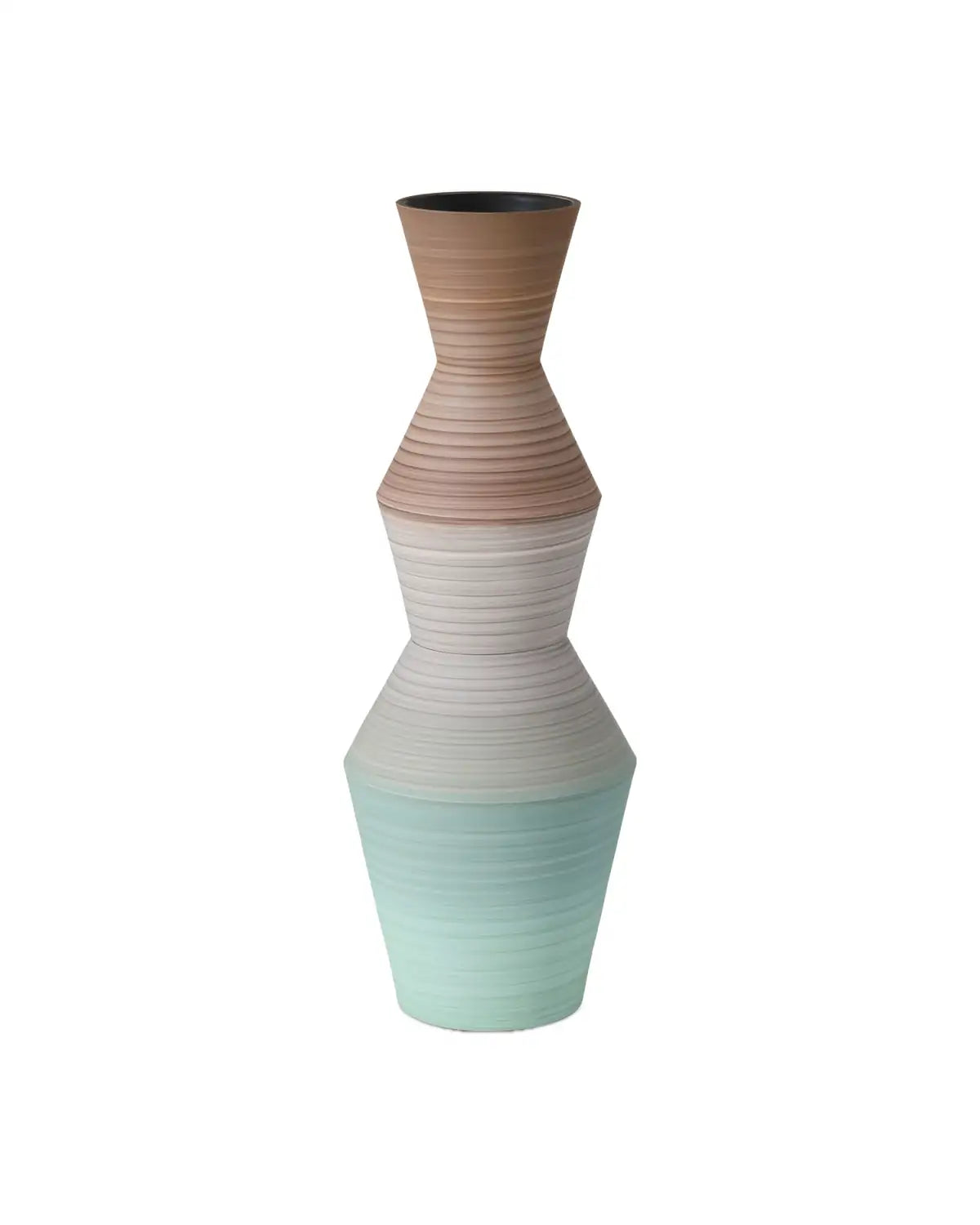 CURREY & COMPANY HAPPY 80'S & PALE BLUE VASE SET OF 2 - Decorative Accents