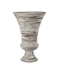 CURREY & COMPANY JEJUNE BEIGE FOOTED VASE - Decorative Accents