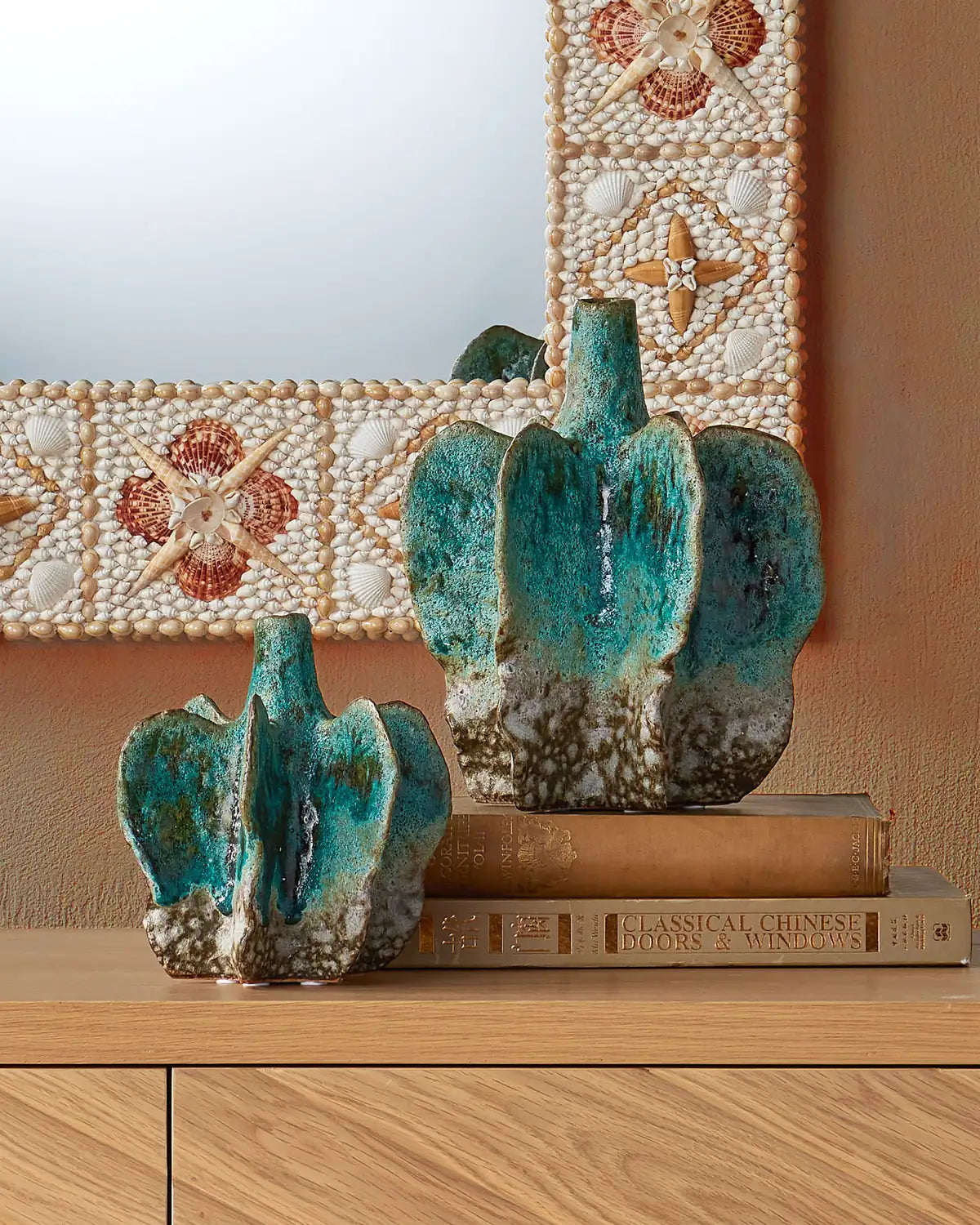 CURREY & COMPANY URBANO VASE SET OF 2 - Decorative Accents