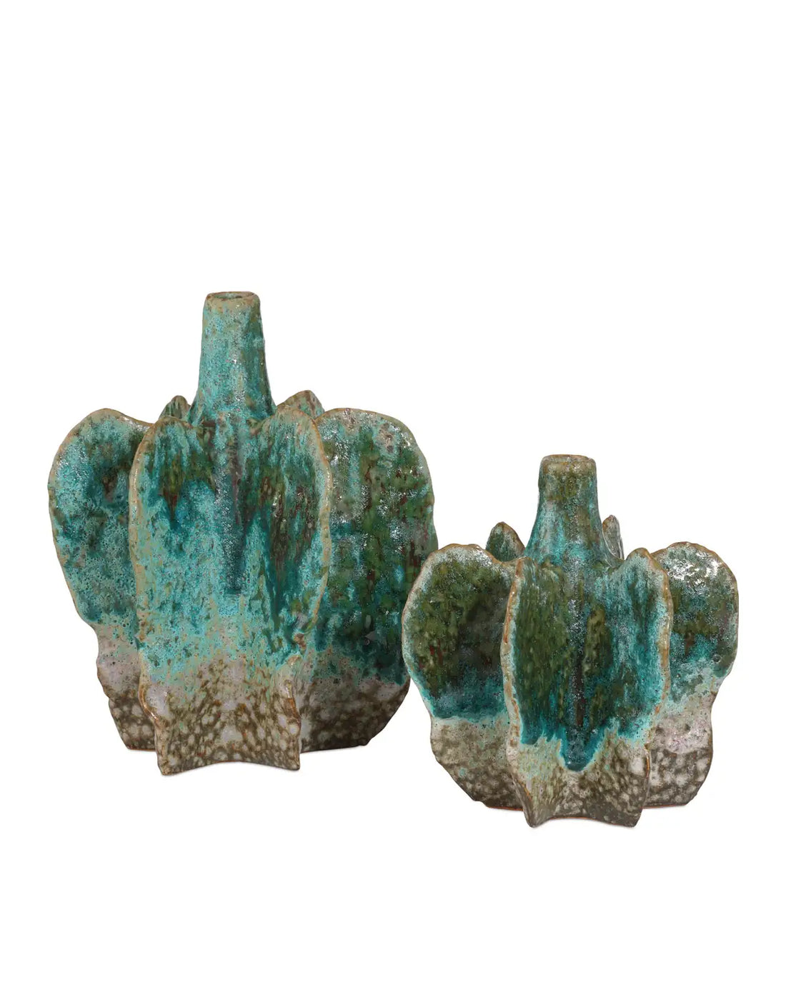 CURREY & COMPANY URBANO VASE SET OF 2 - Decorative Accents