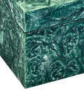 CURREY & COMPANY RINA TEAL BOX - Decorative Accents