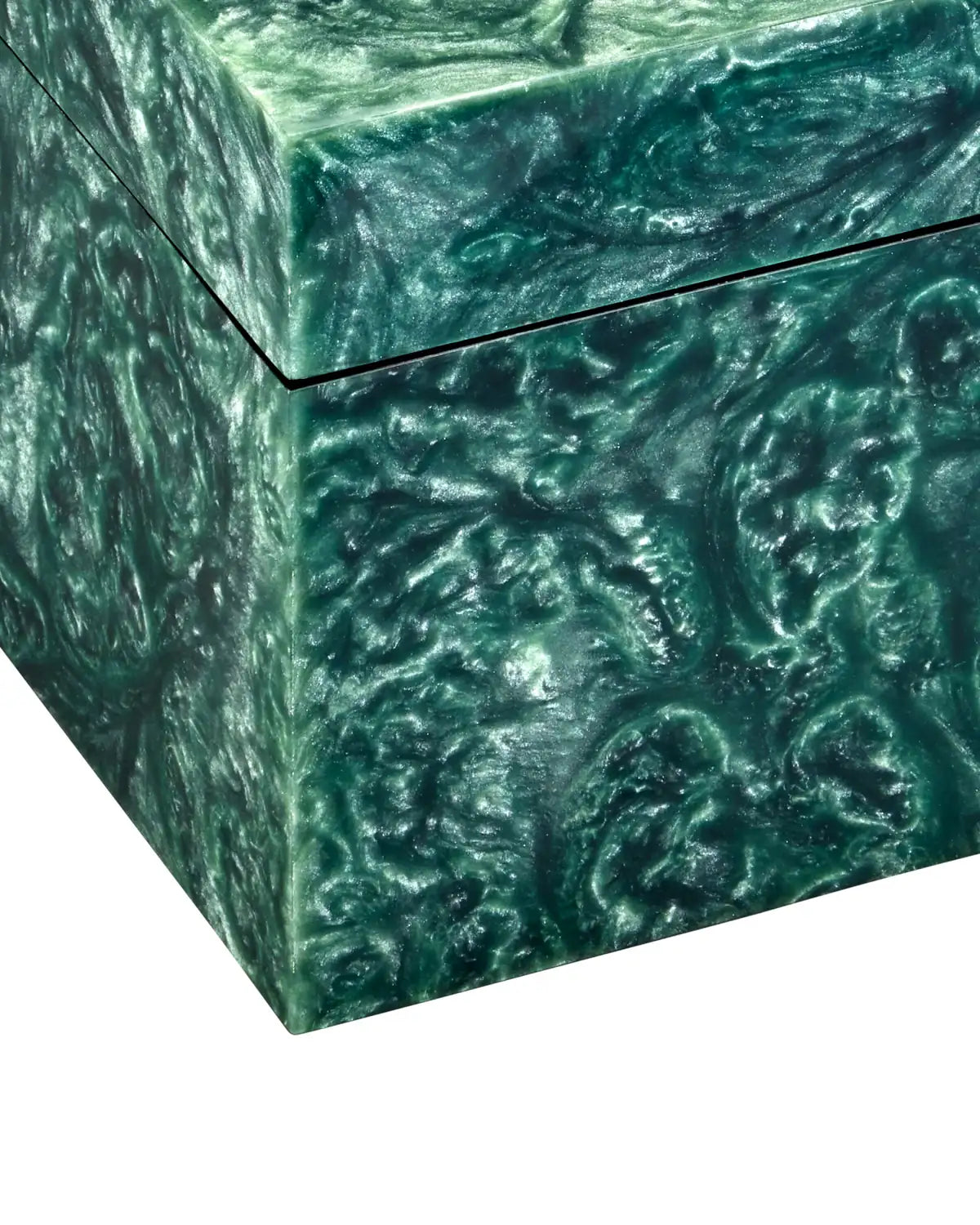 CURREY & COMPANY RINA TEAL BOX - Decorative Accents